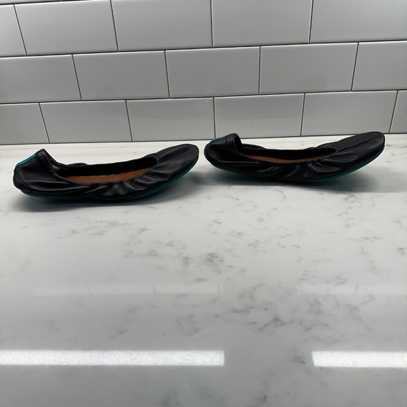 TIEKS BLACK LEATHER SIZE 8 - Picture 2 of 6